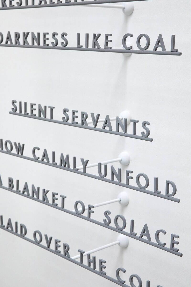 Sculptural Poems (2)