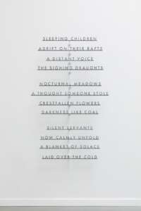 Sculptural Poems (3)