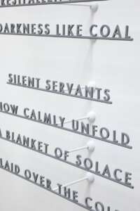 Sculptural Poems (2)